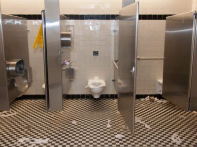 restroom urine odors